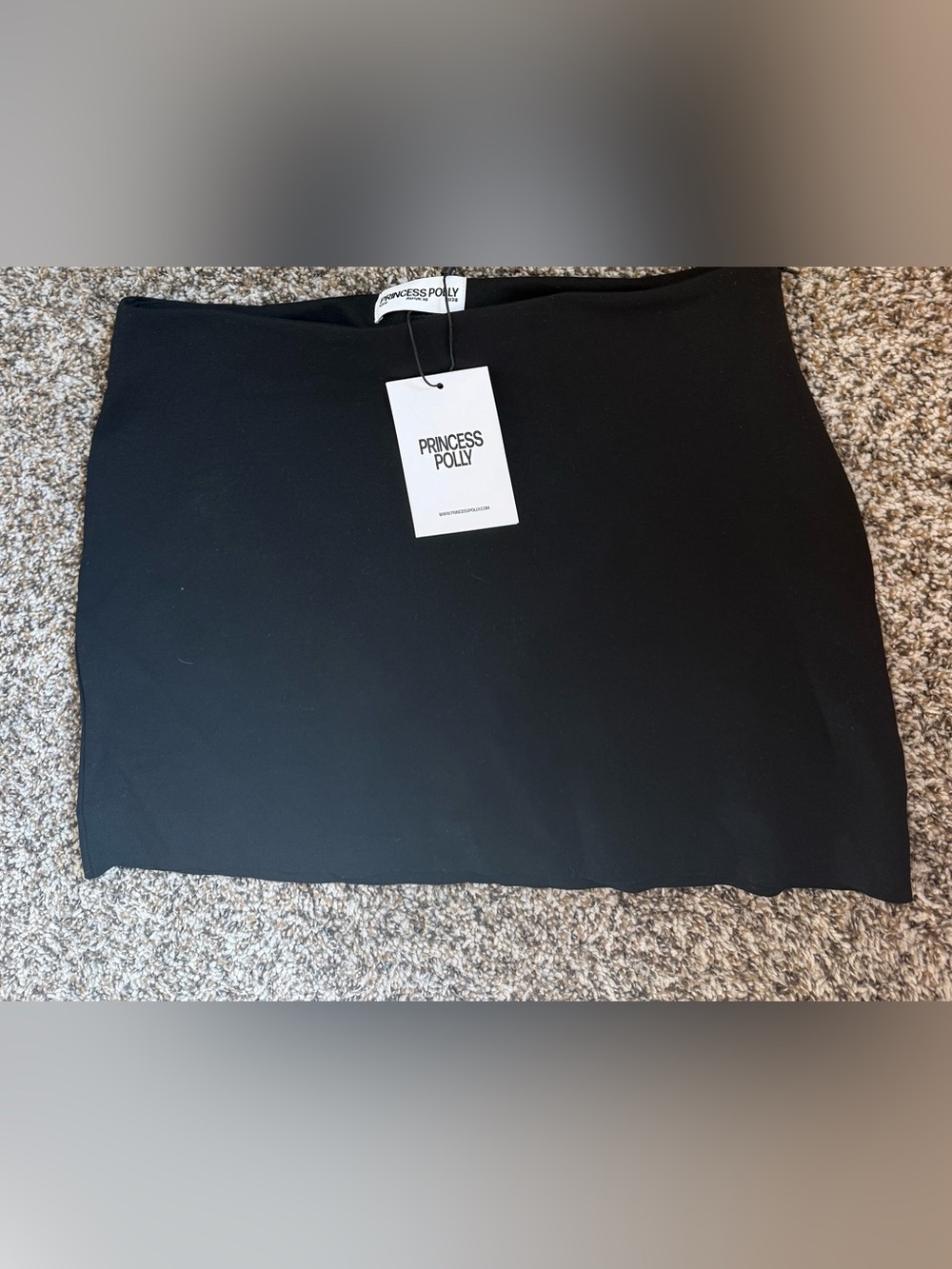 Princess Polly Black Mini Skirt